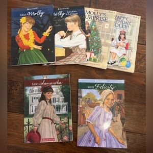 American Girl Book Lot – Molly, Samantha & Felicity (6 Books) 📚✨